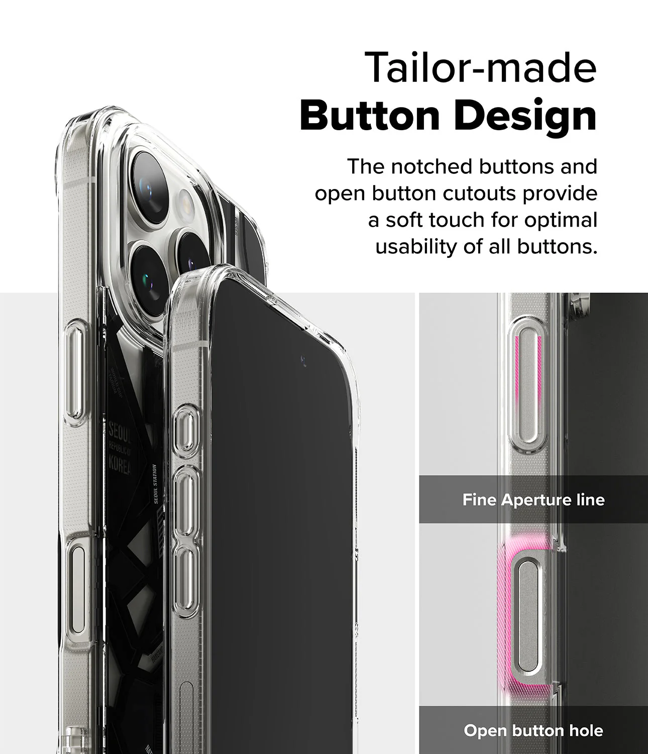 FUSION DESIGN SEOUL MAP BLACK - 16 Pro Max