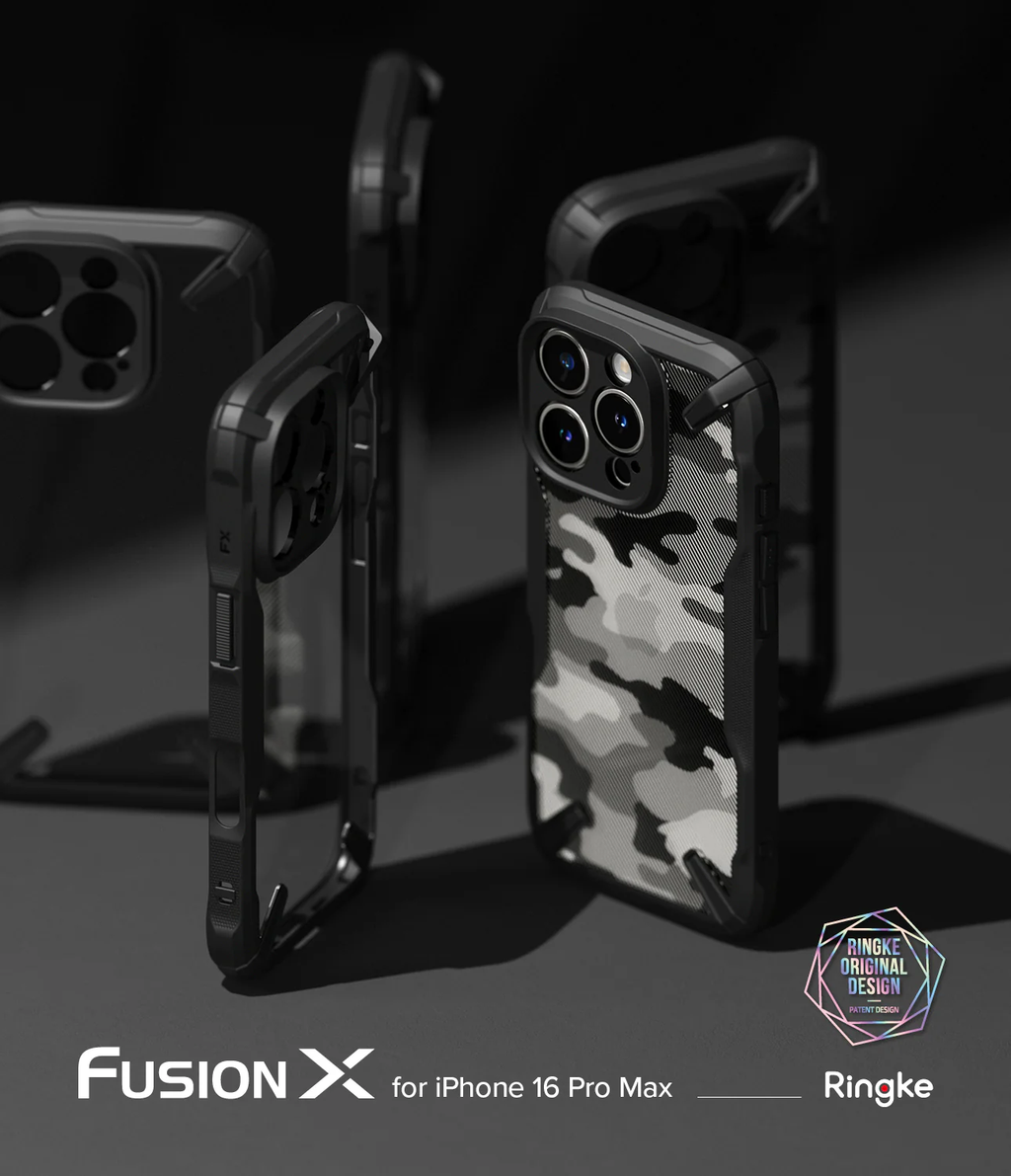 FUSION X CAMO BLACK - 16 Pro Max