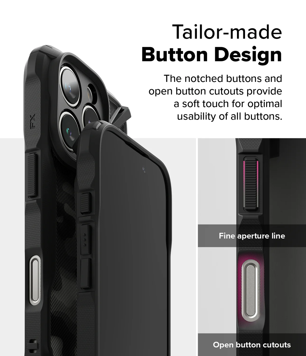 FUSION X CAMO BLACK - 16 Pro Max
