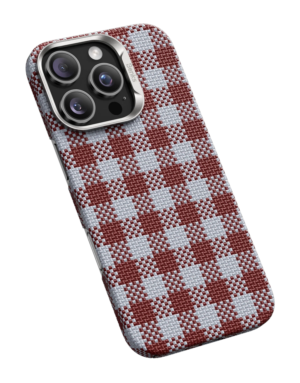 ArmorVichy Case built with Kevlar® (Red) - 16 Pro Max